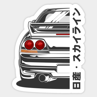 Nissan Skyline GTR R33 Sticker